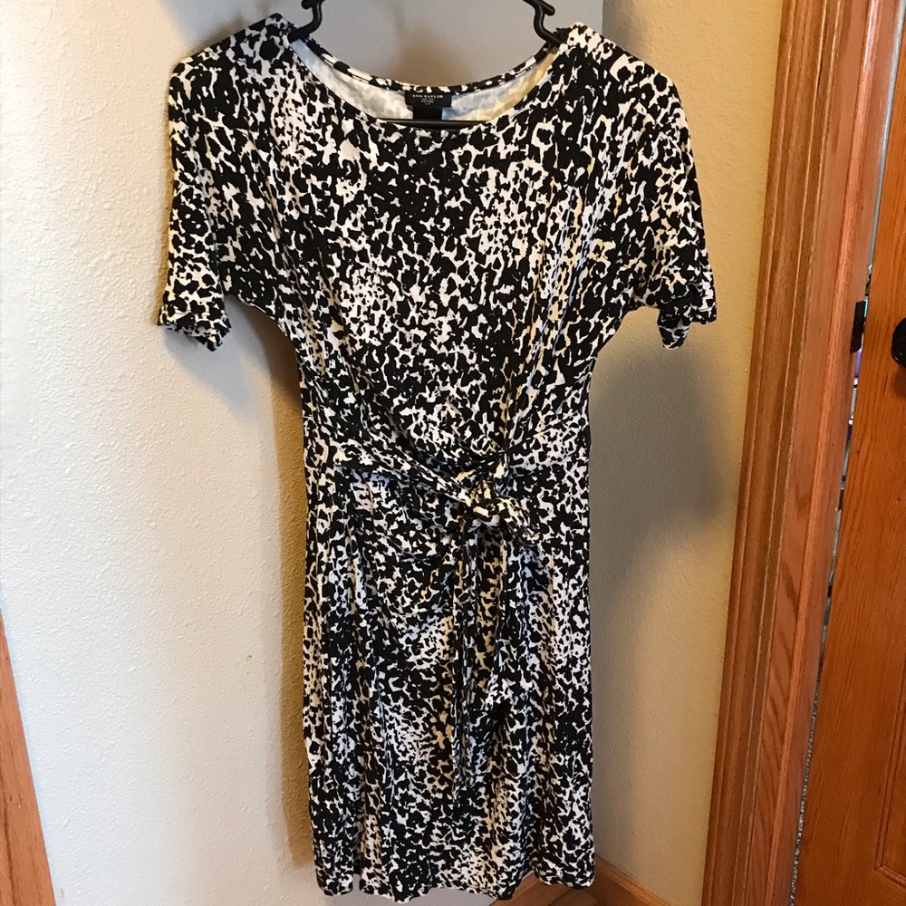 Ann Taylor animal print dress